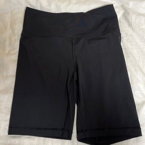 black bike shorts